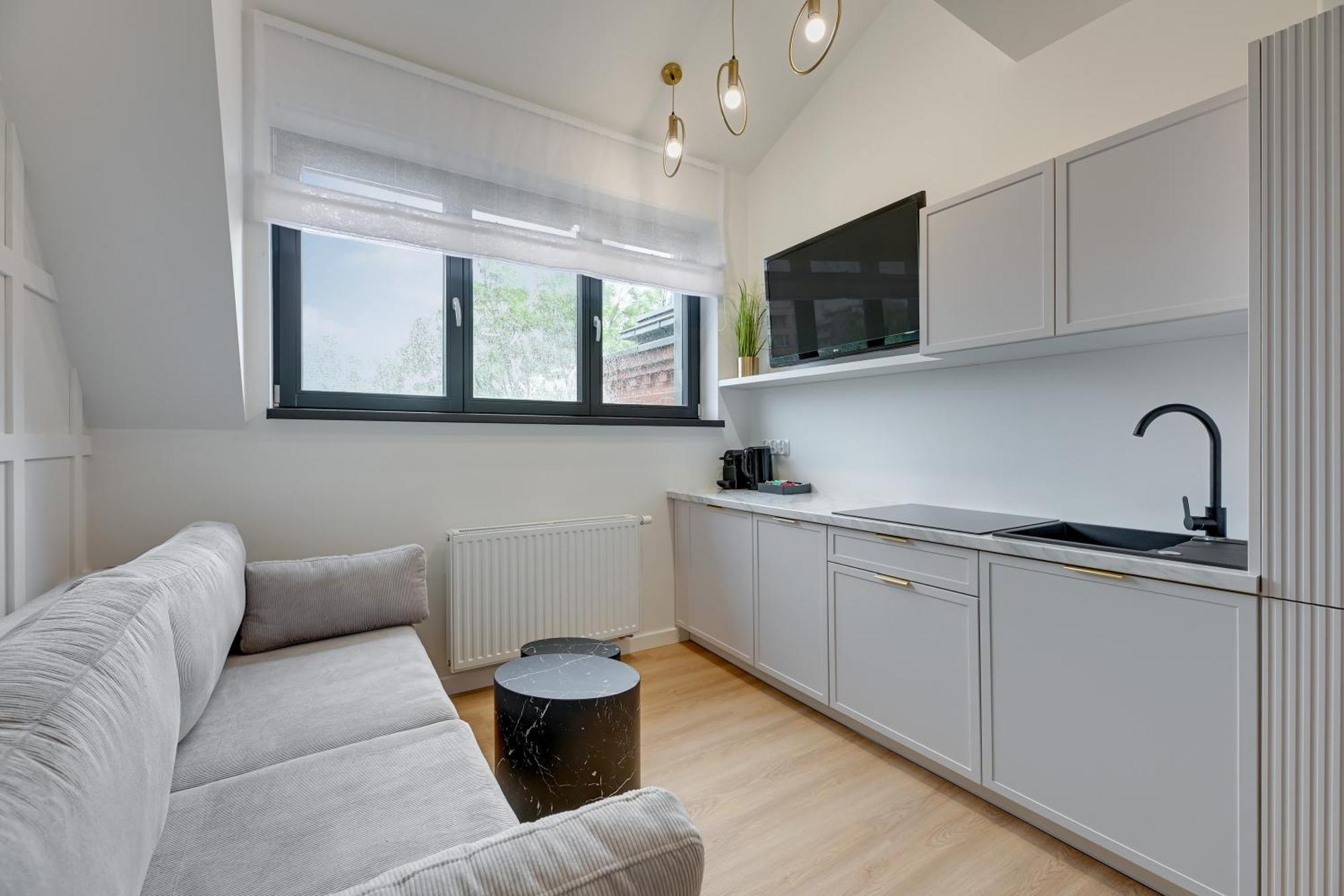 Apartmán Waterlane Vintage - Fitness & Parking By Downtown Gdaňsk